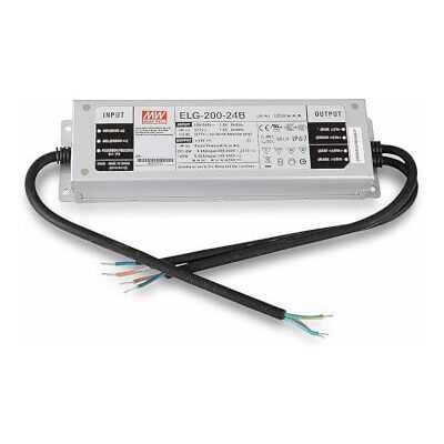 MEAN WELL ELG-200-24B-3Y LED Netzteil Trafo ELG-200-24B-3Y SNT 24 V/DC/0-8,4 A/ 201,6W IP67 Transformator für Beleuchtung MEAN WELL ELG-200-24B-3Y LED Netzteil Trafo ELG-200-24B-3Y SNT 24 V/DC/0-8,4 A/ 201,6W IP67 Transformator für Beleuchtung