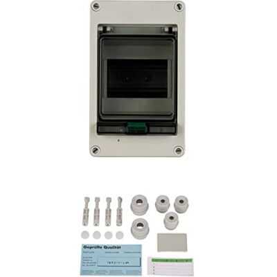 REV 0515541555 Sicherungskasten, Feuchtraum Verteilerkasten 1-reihig 4TE, 400V, 110x180x110mm, weiss REV 0515541555 Sicherungskasten, Feuchtraum Verteilerkasten 1-reihig 4TE, 400V, 110x180x110mm, weiss