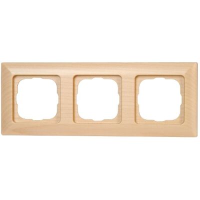 Kopp Milano Abdeckrahmen - IP20 - Holz - Glänzend Kopp Milano Abdeckrahmen - IP20 - Holz - Glänzend