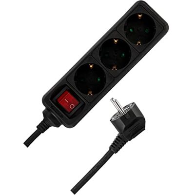 REV Ritter Steckdosenleiste STA schwarz - Power Strip REV Ritter Steckdosenleiste STA schwarz - Power Strip