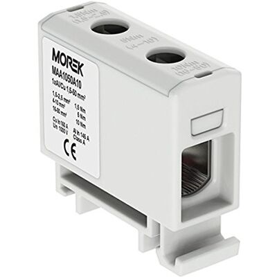 Morek T021050 - Aluminium/Kupfer-Verbinder - Grau Morek T021050 - Aluminium/Kupfer-Verbinder - Grau