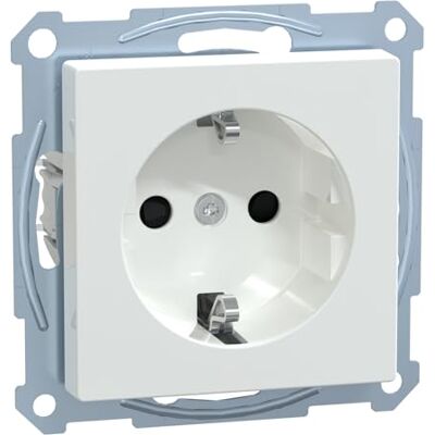 Schneider Electric Schneider MTN2300-0325 Schuko nscw QF cd bi at SysM Blau Steckdose Schneider Electric Schneider MTN2300-0325 Schuko nscw QF cd bi at SysM Blau Steckdose