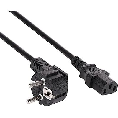 Akyga hohe qualität stromkabel AK-PC-05S CU 3x1.5mm² CEE 7/7 / IEC C13 5m für PC, Drucker, Bildschirme schwarz Akyga hohe qualität stromkabel AK-PC-05S CU 3x1.5mm² CEE 7/7 / IEC C13 5m für PC, Drucker, Bildschirme schwarz