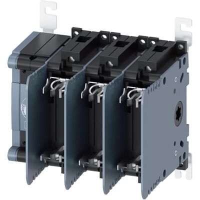 Siemens SENTRON Sicherungsschalter-Trennschalter / 3-polig 80A Umschlossen, NH00-NH000 Sicherungsgröße Siemens SENTRON Sicherungsschalter-Trennschalter / 3-polig 80A Umschlossen, NH00-NH000 Sicherungsgröße