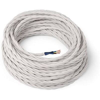 AMARCORDS - Textile Cable - Weiß - Electrical cord AMARCORDS - Textile Cable - Weiß - Electrical cord