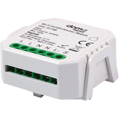 Beghelli Modulo Smart Attuator on/off Relais und Dimmer Wi-Fi Dom-e 81166 Beghelli Modulo Smart Attuator on/off Relais und Dimmer Wi-Fi Dom-e 81166
