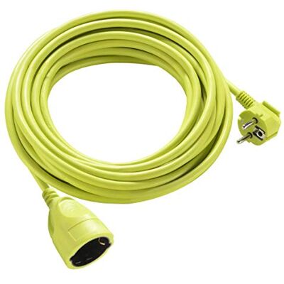 Masterplug Verlängerungskabel, 5 m, Schuko-Verlängerung, für den Außenbereich, IP44, Grün Masterplug Verlängerungskabel, 5 m, Schuko-Verlängerung, für den Außenbereich, IP44, Grün