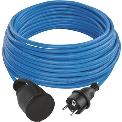 EMOS P01520W - Wetterfester Verlängerungskabel - 20m, Blau EMOS P01520W - Wetterfester Verlängerungskabel - 20m, Blau