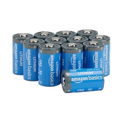 Amazon Basics CR2 3V Lithium Batterie - Packung 12 Amazon Basics CR2 3V Lithium Batterie - Packung 12