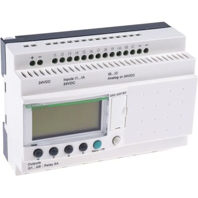 Schneider Electric Zelio Logic Smart Relais - 10 I/O - 240V AC - Kompakt Schneider Electric Zelio Logic Smart Relais - 10 I/O - 240V AC - Kompakt