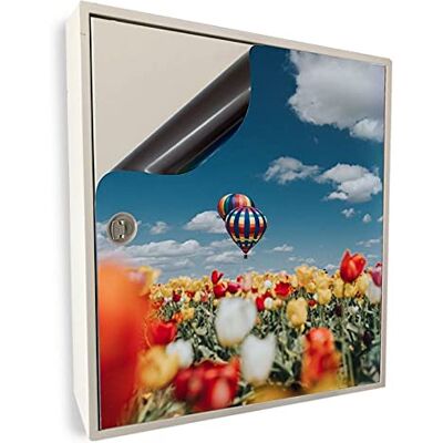 Smagnon Stromkasten Magnet Bild Stromverteiler Sicherungskasten Hager Motiv Heißluftballon, Stromkasten Höhe:75 cm, Stromkasten Breite:50 cm Smagnon Stromkasten Magnet Bild Stromverteiler Sicherungskasten Hager Motiv Heißluftballon, Stromkasten Höhe:75 cm, Stromkasten Breite:50 cm