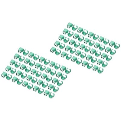 Digitus Farbclips für RJ45-Patchkabel farbliche Organisation von Netzwerkkabeln zur Verbesserung von Kabelmanagement 100 Stück für CAT 5e, CAT 6 & CAT 6A LAN-Kabel AWG 24/7 bis 27/7 Grün Digitus Farbclips für RJ45-Patchkabel farbliche Organisation von Netzwerkkabeln zur Verbesserung von Kabelmanagement 100 Stück für CAT 5e, CAT 6 & CAT 6A LAN-Kabel AWG 24/7 bis 27/7 Grün