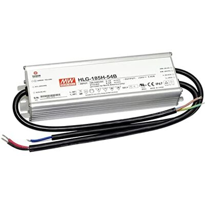 MEAN WELL MeanWell HLG-185H-12B 156W 12V 13A LED Netzteil IP67 Dimmbar 0-10V PWM MEAN WELL MeanWell HLG-185H-12B 156W 12V 13A LED Netzteil IP67 Dimmbar 0-10V PWM