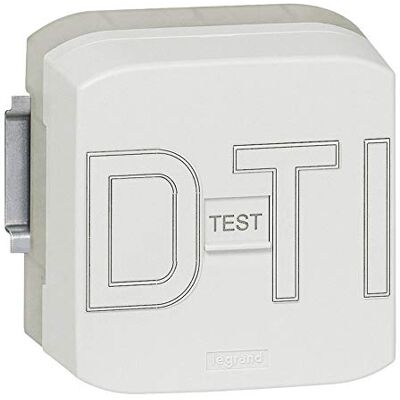 Legrand , Interne Anschlussgeräte (ITDs), RJ 45-Format, Anschlussgerät, Aufputzmontage, Farbe: Beige, 091083 Legrand , Interne Anschlussgeräte (ITDs), RJ 45-Format, Anschlussgerät, Aufputzmontage, Farbe: Beige, 091083