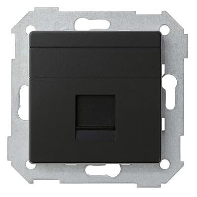 Simon Sprach- und Datenplatte mit Abdeckung - Serie 82 Simon Sprach- und Datenplatte mit Abdeckung - Serie 82