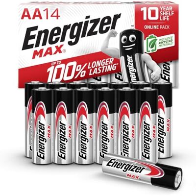 Energizer Max AA Batterien - Zuverlässige langlebige Energie Energizer Max AA Batterien - Zuverlässige langlebige Energie