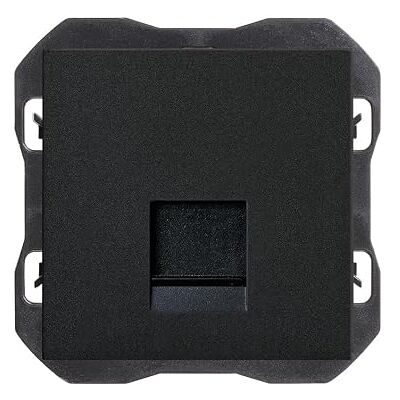 Simon Steckdose RJ45 270 schwarz matt 20000187-098 Simon Steckdose RJ45 270 schwarz matt 20000187-098