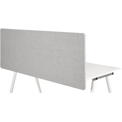 hjh OFFICE Akustik Trennwand Schreibtisch FLEXMIUT D 62 x 160 cm Stoff Hellgrau Sichtschutz Tischtrennwand 891009 hjh OFFICE Akustik Trennwand Schreibtisch FLEXMIUT D 62 x 160 cm Stoff Hellgrau Sichtschutz Tischtrennwand 891009