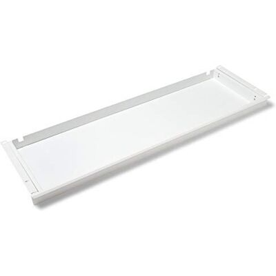 Modulor Schreibtischschublade aus Metall, 85 x 4,5 x 26,5 cm, Weiß Einfach montierbare Schublade für Tischplatten aus pulverbeschichtetem Stahlblech; geeignet als besonders flache Ablage Modulor Schreibtischschublade aus Metall, 85 x 4,5 x 26,5 cm, Weiß Einfach montierbare Schublade für Tischplatten aus pulverbeschichtetem Stahlblech; geeignet als besonders flache Ablage