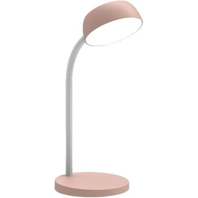 Unilux LED Schreibtisch-Leuchte Tamy hellrosa, flexibel biegbarer Arm, 3000K Unilux LED Schreibtisch-Leuchte Tamy hellrosa, flexibel biegbarer Arm, 3000K