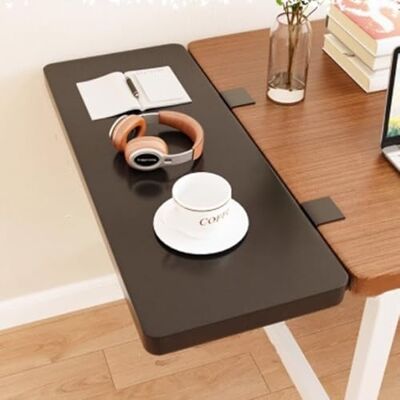 RTVGNSZSJL Schreibtischverlängerung, Klappbar Tastaturablage, Ergonomische Armlehnenregal, Stanzfreies, Tisch-Halterung, Computer-Handgelenkauflage(Black,90x25cm) RTVGNSZSJL Schreibtischverlängerung, Klappbar Tastaturablage, Ergonomische Armlehnenregal, Stanzfreies, Tisch-Halterung, Computer-Handgelenkauflage(Black,90x25cm)