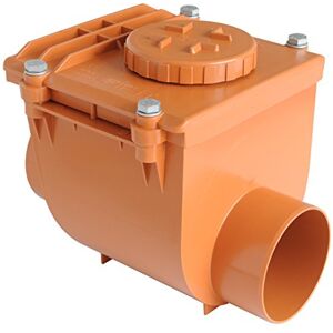FIRST PLAST NRC110A Ventil - Rot, 110mm, PVC, Rückschlagventil FIRST PLAST NRC110A Ventil - Rot, 110mm, PVC, Rückschlagventil