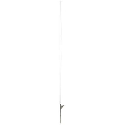 Kerbl 20 Stück Kunststoff-Pfähle Weiss 158 cm mit Tritt Weidezaunpfahl Elektrozaun Kerbl 20 Stück Kunststoff-Pfähle Weiss 158 cm mit Tritt Weidezaunpfahl Elektrozaun