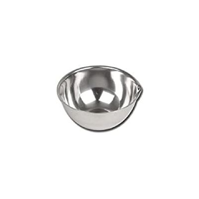 GIMA 26618 S/S Gallipot mit Lippe, Durchmesser 128 mm GIMA 26618 S/S Gallipot mit Lippe, Durchmesser 128 mm