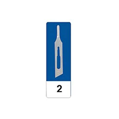 GIMA Gouge Blades made of Carbon Steel N. 2, Sterile, for Manicure and Pedicure, 50 Blades Individually Packed GIMA Gouge Blades made of Carbon Steel N. 2, Sterile, for Manicure and Pedicure, 50 Blades Individually Packed