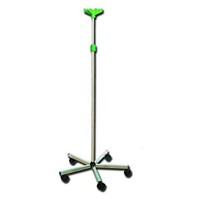 GIMA 27844 Infusionsständer auf Gestell mit 5 Rollen GIMA 27844 Infusionsständer auf Gestell mit 5 Rollen