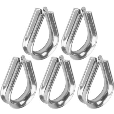 cyclingcolors 5x Kauschen Kausche Seilkauschen Verzinkter Stahl Drahtseilkauschen für Drahtseilklemmen Drahtseil Seil Stahlseil Windenseil, 12mm cyclingcolors 5x Kauschen Kausche Seilkauschen Verzinkter Stahl Drahtseilkauschen für Drahtseilklemmen Drahtseil Seil Stahlseil Windenseil, 12mm