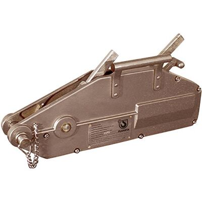 Planeta G10100 ROPEMASTER RM08 Aluminium Seilzuggerät, Tragfähigkeit 800 kg ohne Seil mit Hebelrohr Überlastsicherung durch Abscherstift Planeta G10100 ROPEMASTER RM08 Aluminium Seilzuggerät, Tragfähigkeit 800 kg ohne Seil mit Hebelrohr Überlastsicherung durch Abscherstift