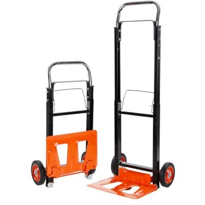 Black & Decker Schwerlast Industrie-Handwagen - Faltbarer Wagen - 90Kg Black & Decker Schwerlast Industrie-Handwagen - Faltbarer Wagen - 90Kg