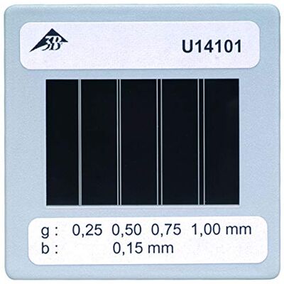 3B Scientific U14101 Membran mit 4 Doppelschlitzen in unterschiedlichen Abständen 3B Scientific U14101 Membran mit 4 Doppelschlitzen in unterschiedlichen Abständen