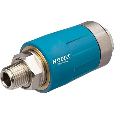 Hazet Druckluft (Sicherheits) Kupplung 9000-050, Messing, vernickelt Messing, vernickelt, 129 g, Für alle Luftanschlussnippel, Außengewinde 12,91 mm / 1⁄4″, Für Luftanschlussnippel: Hazet Druckluft (Sicherheits) Kupplung 9000-050, Messing, vernickelt Messing, vernickelt, 129 g, Für alle Luftanschlussnippel, Außengewinde 12,91 mm / 1⁄4″, Für Luftanschlussnippel: