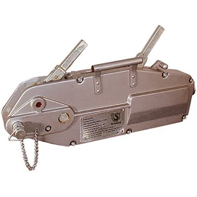 Planeta G10102 ROPEMASTER RM 32 Aluminium Seilzuggerät, Tragfähigkeit 3.200 kg ohne Seil mit Hebelrohr Überlastsicherung durch Abscherstift, Blau Planeta G10102 ROPEMASTER RM 32 Aluminium Seilzuggerät, Tragfähigkeit 3.200 kg ohne Seil mit Hebelrohr Überlastsicherung durch Abscherstift, Blau