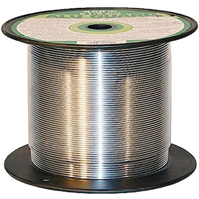 Kerbl 400 m Aluminium Weidezaundraht Ø 1,8 mm Elektrozaun Bruchlast 75 kg Kerbl 400 m Aluminium Weidezaundraht Ø 1,8 mm Elektrozaun Bruchlast 75 kg