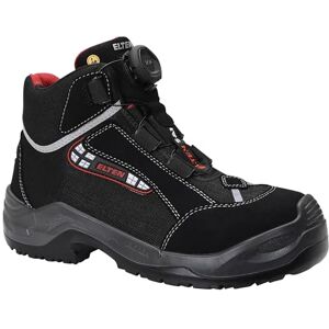 ELTEN Herren sikkerhedssko S3, mænd, sporty, letvægt, sort, plastik hætte, boa-hurtig luknin Sicherheitsstiefel Sander Boa ESD S3 Gr e 41, Schwarz, 41 EU ELTEN Herren sikkerhedssko S3, mænd, sporty, letvægt, sort, plastik hætte, boa-hurtig luknin Sicherheitsstiefel Sander Boa ESD S3 Gr e 41, Schwarz, 41 EU