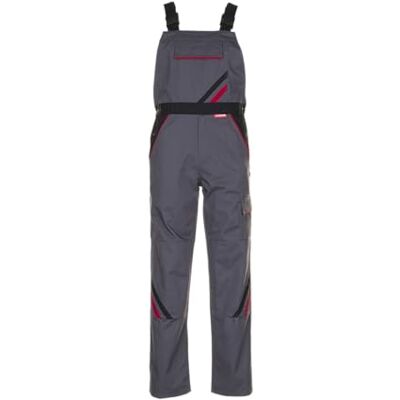 Planam Highline Latzhose schiefer/schwarz/rot 2332 – strapazierfähige Arbeitslatzhose mit Knietaschen für Kniepolster EN 14404, Latztasche, Bundweitenverstellung, OEKO-TEX 100, UV Standard 801 Planam Highline Latzhose schiefer/schwarz/rot 2332 – strapazierfähige Arbeitslatzhose mit Knietaschen für Kniepolster EN 14404, Latztasche, Bundweitenverstellung, OEKO-TEX 100, UV Standard 801