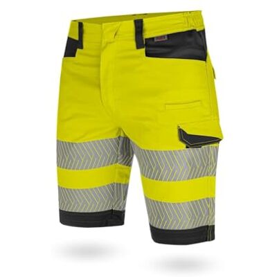 WÜRTH MODYF Shorts Fluo EN 20471 professionelle Arbeitshose für Herren Warnschutzhose mit Reißverschluss in den Größen 40-66 in Gelb und weiteren Farben WÜRTH MODYF Shorts Fluo EN 20471 professionelle Arbeitshose für Herren Warnschutzhose mit Reißverschluss in den Größen 40-66 in Gelb und weiteren Farben