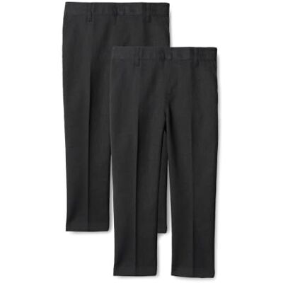 Amazon Jungen Schuluniformhosen, 2er-Pack, Kohlegrau, 7-8 Jahre Amazon Jungen Schuluniformhosen, 2er-Pack, Kohlegrau, 7-8 Jahre