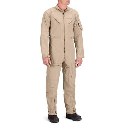 Propper Herren Polyester-Baumwoll-Twill 27/P Flyers Overall, Hellbraun, Large Lang Propper Herren Polyester-Baumwoll-Twill 27/P Flyers Overall, Hellbraun, Large Lang