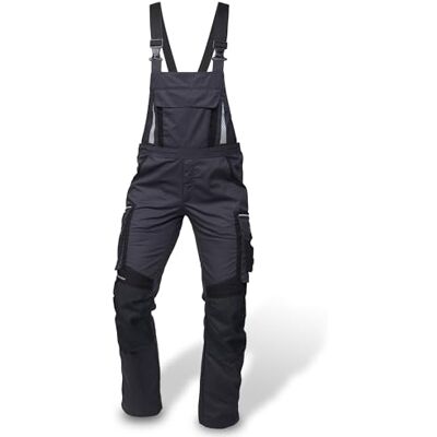 Puma Workwear Latzhose Herren mit Multifunktionstaschen Arbeitshose mit verstärktem Nylon Gewebe Berufsbekleidung für Mechaniker, Handwerker, Elektriker und viele mehr Puma Workwear Latzhose Herren mit Multifunktionstaschen Arbeitshose mit verstärktem Nylon Gewebe Berufsbekleidung für Mechaniker, Handwerker, Elektriker und viele mehr