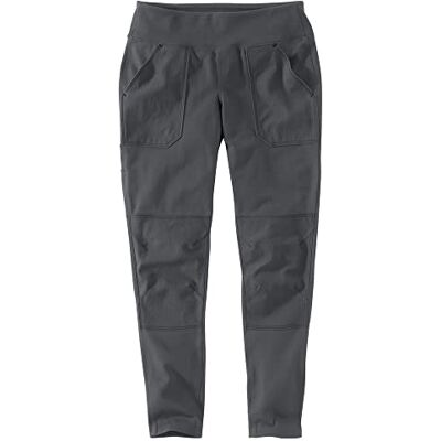 Carhartt Damen Force Lightweight (Regular and Plus Size) Leggings, Oyster Gray, S Carhartt Damen Force Lightweight (Regular and Plus Size) Leggings, Oyster Gray, S