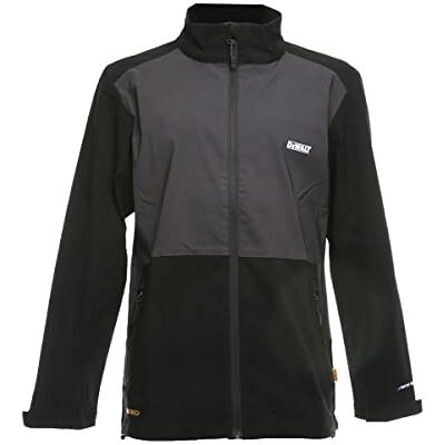 DeWalt Herren Sydney Stretch Jacke Arbeitsjacke aus Stretchmaterial, schwarz/grau, XXL/3XL DeWalt Herren Sydney Stretch Jacke Arbeitsjacke aus Stretchmaterial, schwarz/grau, XXL/3XL