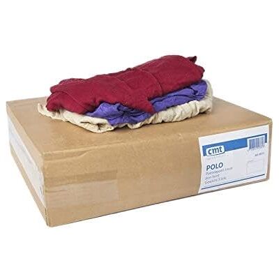 CMT Reinigungstücher POLO, mehrfarbig, dünn, Karton 5 kg. CMT Reinigungstücher POLO, mehrfarbig, dünn, Karton 5 kg.