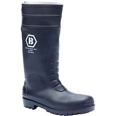 Blackrock Gummistiefel mit Stahlkappe, wasserdichte Sicherheitsgummis, kniehohe, wadenhohe Gummistiefel für Männer und Frauen, Arbeits-/Sicherheitsstiefel, warme Gummistiefel zum Angeln Blackrock Gummistiefel mit Stahlkappe, wasserdichte Sicherheitsgummis, kniehohe, wadenhohe Gummistiefel für Männer und Frauen, Arbeits-/Sicherheitsstiefel, warme Gummistiefel zum Angeln