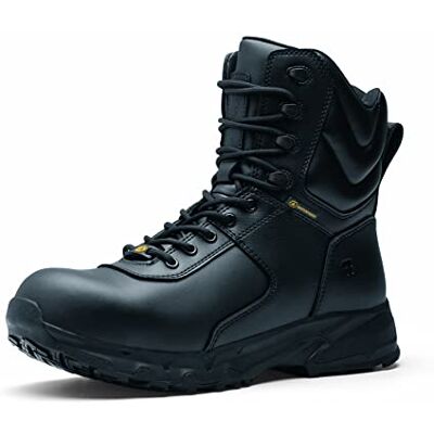 Shoes for Crews Unisex-Arbeitsschuhe Guard High Sicherheitsstiefel S3 HRO WR SRC, Rutschfeste Außensohle, Wasserabweisende sichere Arbeitsschuhe für Damen und Herren Shoes for Crews Unisex-Arbeitsschuhe Guard High Sicherheitsstiefel S3 HRO WR SRC, Rutschfeste Außensohle, Wasserabweisende sichere Arbeitsschuhe für Damen und Herren