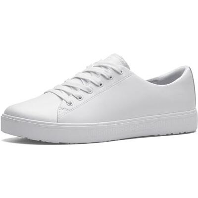 Shoes for Crews Unisex Arbeits-Sneaker – Bequeme, leichte, Wasserabweisende, Rutschhemmende Arbeitsschuhe, ideal für Männer und Frauen in Küchen, für Kellner und Koch – Old School Low Rider IV Shoes for Crews Unisex Arbeits-Sneaker – Bequeme, leichte, Wasserabweisende, Rutschhemmende Arbeitsschuhe, ideal für Männer und Frauen in Küchen, für Kellner und Koch – Old School Low Rider IV
