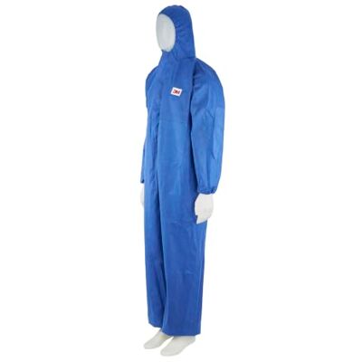 3M 4515 Schutzanzug, Typ 5/6, Größe S, Blau 3M 4515 Schutzanzug, Typ 5/6, Größe S, Blau